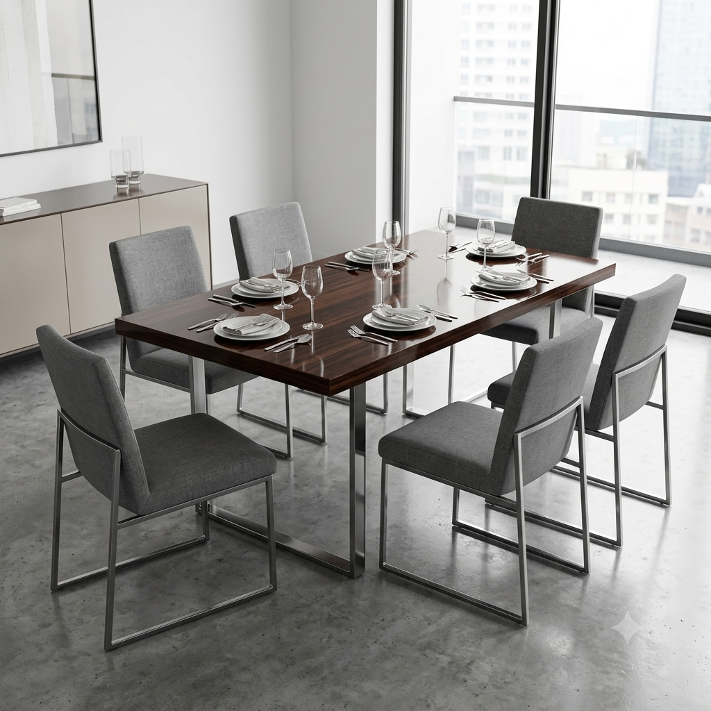 Milan 6-Seater Dining Set